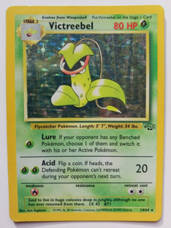 Victreebel Pokemon Card Holo WOTC 14/64 Jungle Set Rare Vintage 1999 LP - Image 1