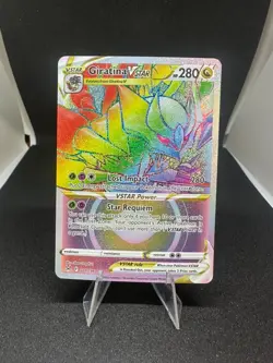 2022 Pokemon Lost Origin Giratina VSTAR 201/196 Secret Holo NM/Mint - Image 1
