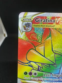 2022 Pokemon Lost Origin Giratina VSTAR 201/196 Secret Holo NM/Mint - Image 3