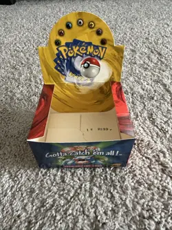 1999 Pokemon WOTC Base Set Booster Box *EMPTY* No Cards/packs - Image 2