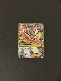 M Gardevoir EX (156 Full Art) 156/160 XY - Pokemon TCG Primal Clash Holo DAMAGED - Image 1