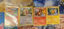 Pokemon TCG Build-a-Bear Workshop Sealed Lot - Charmander/Pikachu/Meowth/Vulpix - Image 1