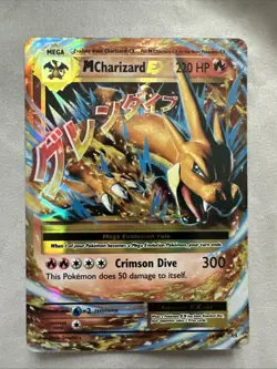 Pokemon TCG XY Evolutions M Charizard EX 13/108 Ultra Rare Holo Card - Image 1