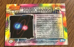 Psychic Showdown #33 Pokemon 1999 Topps Movie LP - Image 2