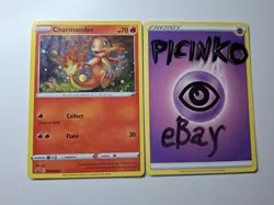 Pokemon - Charmander - SWSH092 - Black Star Promo - Holo - NM - Image 1