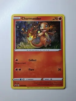 Pokemon - Charmander - SWSH092 - Black Star Promo - Holo - NM - Image 2