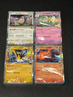 Sealed Pokemon TCG Journey Together Stamped Pre Release Promo Set of 4 - Image 1