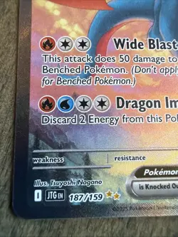 Pokemon TCG Salamence ex 187/159 Sv09 Journey Together Special Illustration Rare - Image 3