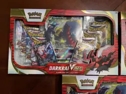 Pokemon Darkrai VSTAR Premium Collection Boxes - Lot of 3 Boxes - Image 2