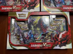 Pokemon Darkrai VSTAR Premium Collection Boxes - Lot of 3 Boxes - Image 4