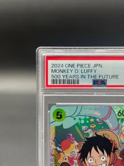 PSA 10 Monkey D. Luffy OP07-109 500 Years In The Future ONE PIECE Card Japanese - Image 2