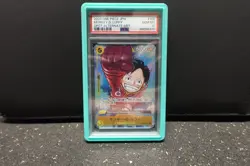Monkey D Luffy OP07-109 SR Alt Art AA 500 Years in the Future PSA 10 - Image 1