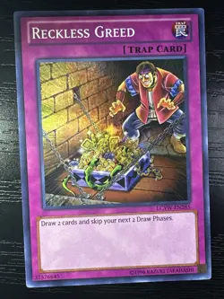 Reckless Greed - NM - LCYW-EN285 - Super Rare - Unlimited - Image 1