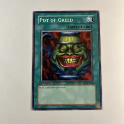 Yu-gi-oh! Pot of Greed - SD4-EN018 - Common - 1st Edition LP - Image 1