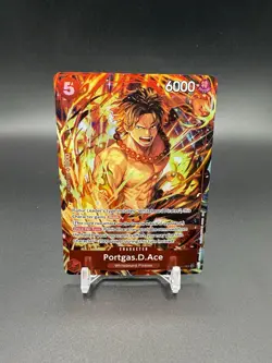 Portgas.D.Ace (Illustration Box Vol.5) ST15-005 One Piece Promotion Cards Foil - Image 1