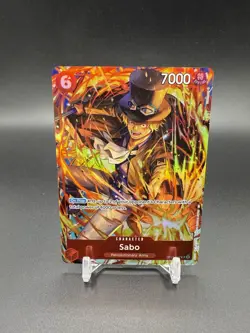 Sabo (Illustration Box Vol.5) OP05-007 One Piece Promotion Cards Foil - Image 1