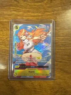 Nami OP08-106 Parallel (Super Rare) Two Legends ONE PIECE Card Japanese - Image 1