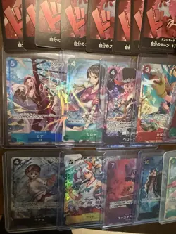 NO BULK Huge One Piece lot English/Japanese SR and above - Image 2