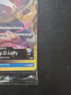 One Piece TCG 2nd Anniversary Promo Pack Sealed - Luffy P-043 & Trio Leader - Image 4