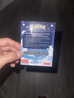 Pokemon Scarlet and Violet Gamestop Shiny Miraidon Koraidon Code Physical Card - Image 1