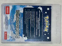 Pokemon Scarlet and Violet Shiny Koraidon Miraidon Gamestop Promo Card Code NEW - Image 2