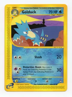 Pokemon TCG Golduck Aquapolis 2003 #50b/147 NM - Image 1