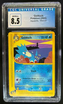 2003 Pokemon Aquapolis Golduck #50b/147 CGC 8.5 - Image 1