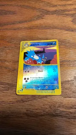 Pokemon Golduck 50b/147 Reverse Holo 2003 Aquapolis E Reader Series LP - Image 1
