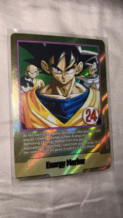 Energy Marker E-78 Gold Manga Booster 02 Dragon Ball Card English - Image 1