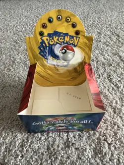 1999 Pokemon WOTC Base Set Booster Box *EMPTY* No Cards/packs - Image 1