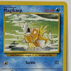1999 magikarp 35/102 Vintage Pokemon Card Base Set 30HP Uncommon Basic Water - Image 4