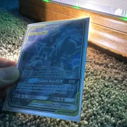 Pokemon Mewtwo & Mew GX SM191 TAG TEAM Promo Holo Card, SM Set, English - Image 2