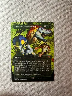 Finale of Devastation (Borderless) Commander Masters MTG - Image 1