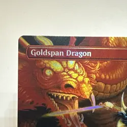 Goldspan Dragon (Rainbow Foil) Secret Lair Drop Foil - Image 5