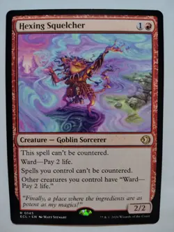 Hexing Squelcher - 145 ECL: Lorwyn Eclipsed R Normal NM - Image 1