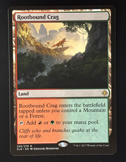 MTG - Rootbound Crag - NM+ - Commander: Lorwyn Eclipsed #163 - Rare - EN - REG - Image 1