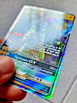 Pokemon - Tapu Koko GX Sun & Moon Black Star Promo SM33 Full Art Holo ITA 2016 - Image 4