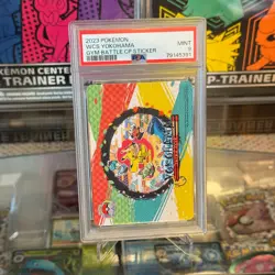 Pokemon World Championships 2023 Yokohama Pikachu Graded Card PSA 9 - Image 1