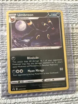 Umbreon Swirl Promo SWSH: Sword & Shield Promo Cards SWSH129 NM - Image 1