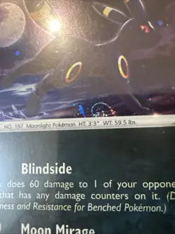Umbreon Swirl Promo SWSH: Sword & Shield Promo Cards SWSH129 NM - Image 3