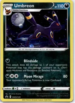 Umbreon Promo SWSH: Sword & Shield Promo Cards SWSH129 NM - Image 1