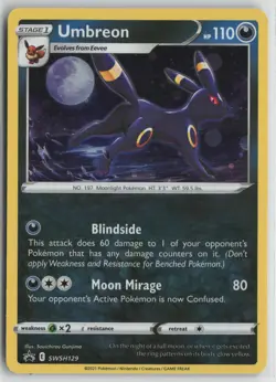Umbreon - Promo SWSH: Sword & Shield Promo Cards SWSH129 NM - Image 1