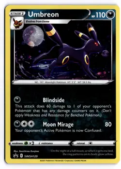 Umbreon - Promo SWSH: Sword & Shield Promo Cards SWSH129 NM - Image 1