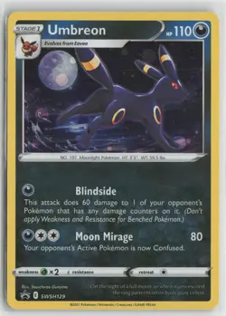 Umbreon - Promo SWSH: Sword & Shield Promo Cards SWSH129 NM - Image 1
