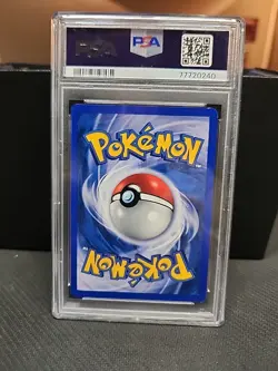 1999 Pokemon Base Set Shadowless Holo Poliwrath #13 PSA 8.5 - Image 2