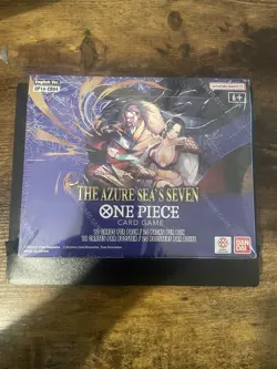 OP14-EB04 Sealed Booster Box One Piece TCG The Azure Sea’s Seven English - Image 1