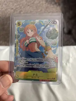Nami (Alternate Art) EB03-053 SR Foil Japanese One Piece - Image 1