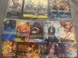 One Piece Op13 Alt Art Sec Promo Lot Gol.D.Roger Alt Sabo Alt - Image 1