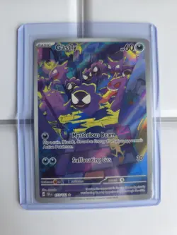 Pokemon TCG Gastly Scarlet & Violet Temporal Forces 177/162 IR NM/MT - Image 1