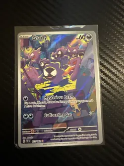 Pokemon TCG Gastly Scarlet & Violet Temporal Forces 177/162 IR NM/MT - Image 1